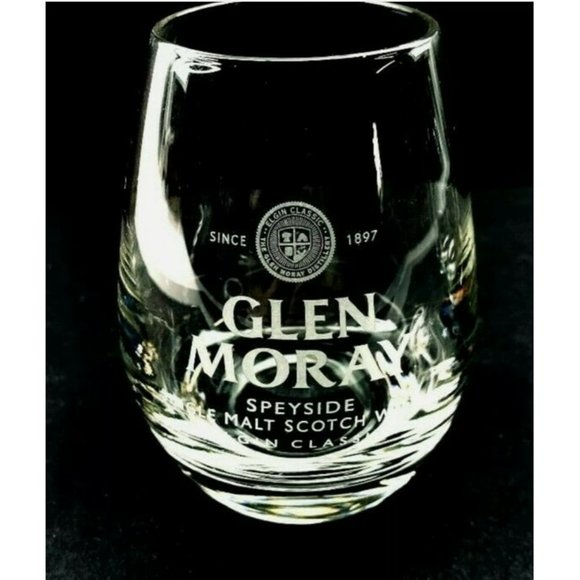 8 Scotch Glass Glen Moray Scotland Glass Scotch Elgin Classic New in Box etched - Picture 1 of 8